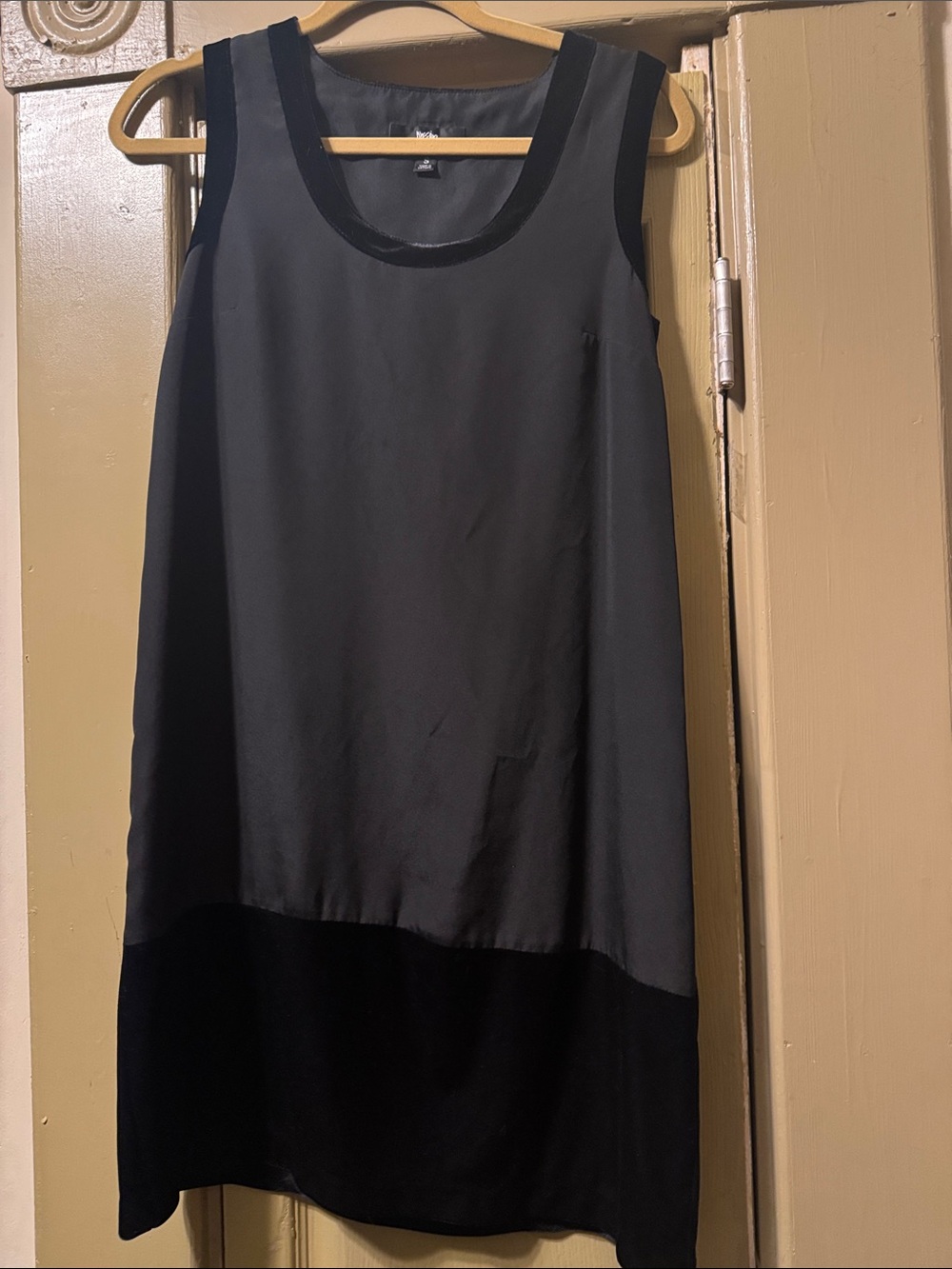 Mossimo Supply Co. Black Sleeveless Mini Shift Dress
